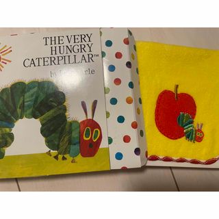 エリックカール(ERIC CARLE)のはらぺこあおむし　タオルハンカチ　エリックカール(ハンカチ)