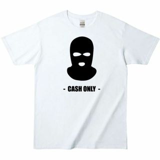 ギルタン(GILDAN)のTW-137  CASH ONLY 強盗 目出し帽(Tシャツ/カットソー(半袖/袖なし))