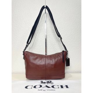 コーチ(COACH)の【格安】コーチ メンテ済み　ビジネス ショルダーバッグ　レザー　バッグ　297(ビジネスバッグ)