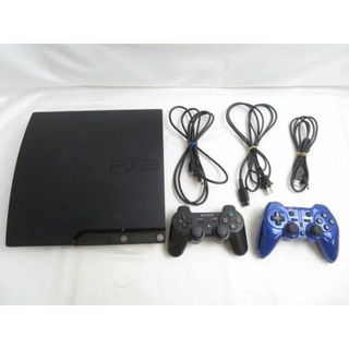  中古品 ゲーム プレイステーション3 PS3本体 CECH-2000A チャーコルブラック 動作品 周辺機器あり(携帯用ゲーム機本体)