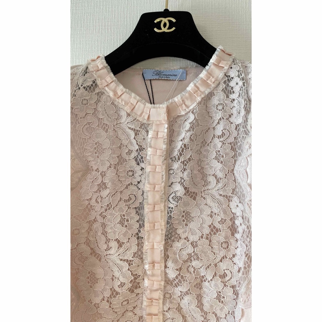 Blumarine - 半額以下で ブルマリン レースカーディガン 15万 未 Blumarine - 半額以下で ブルマリン レースカーディガン 15万 未