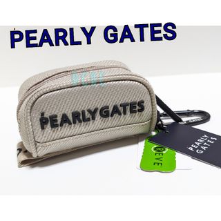 PEARLY GATES - 新品【ベージュ】パーリーゲイツ ボールポーチ　ゴルフ