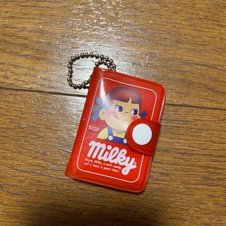 フジヤ(不二家)のペコちゃん メモ帳 キーホルダー(その他)