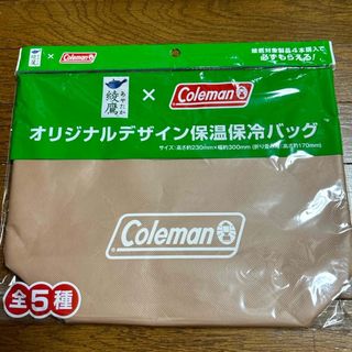 コールマン保冷バッグ1つ　コカコーラ綾鷹(日用品/生活雑貨)