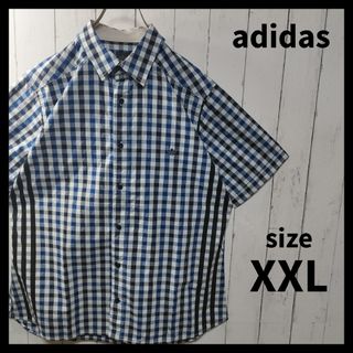 adidas - 【adidas】Oversize Plaid Shirt　D1167