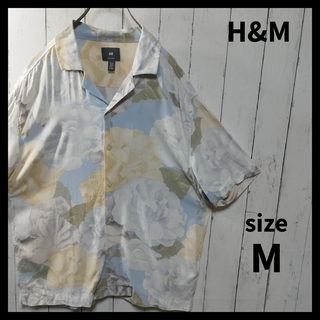 【H&M】Pastel Flower Aloha Shirt　D1172