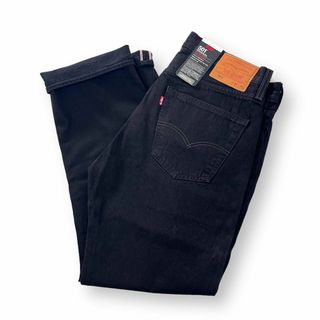 リーバイス(Levi's)の新品 リーバイス 501 赤耳 ビッグE ブラックデニム プレミアム W34(デニム/ジーンズ)