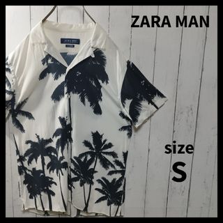 ZARA - 【ZARA MAN】Palmtree Aloha Shirt　D1166