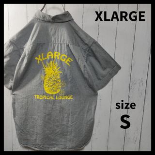 XLARGE - 【XLARGE】Back Print Work Shirt　D1174