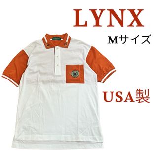 Lynx - 【24時間発送】 【美品】 ポロシャツ 半袖シャツ LYNX USA製 ゴルフ