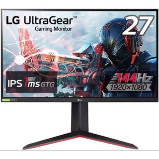 値下げ　LG ゲーミングモニター UltraGear 27GN650 144Hz(ディスプレイ)