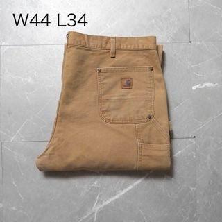 カーハート(carhartt)のカーハート　ダブルニー　ワークパンツ　W44 キャメル　ダック(ワークパンツ/カーゴパンツ)