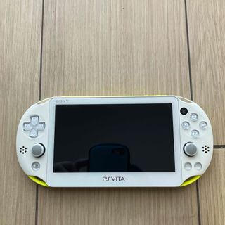 ソニー(SONY)の【ジャンク品】PSVita ライムグリーン(PCH-2000ZA13)(携帯用ゲーム機本体)