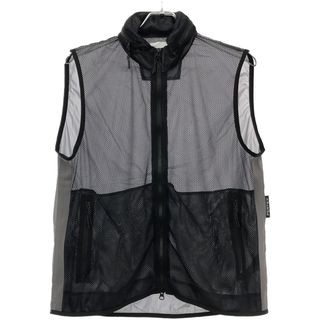 マーモット(MARMOT)のMARMOT CAPITAL マーモットキャピタル 24SS PERTEX FRONT MESH COMBI VEST フロントメッシュベスト 24SS-L3-07 ブラック S(ベスト/ジレ)