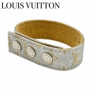 LOUIS VUITTON - ルイヴィトン モノグラムシャイン ブレスレット バングル アクセサリー シルバー