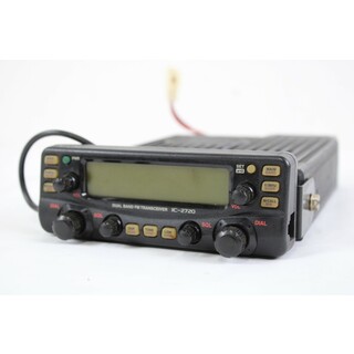 現状品 アイコム IC-2720D デュアルバンド トランシーバー 無線機 アマチュア無線 ICOM ITB3CP8ZE2NR-YR-A14-byebye(アマチュア無線)