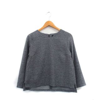 ユナイテッドアローズ(UNITED ARROWS)のユナイテッドアローズ カットソー Tシャツ 長袖 Vネック シンプル グレー 灰(カットソー(長袖/七分))