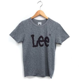 Lee - リー LEE カットソー Tシャツ クルーネック コットン混 ロゴ プリント 