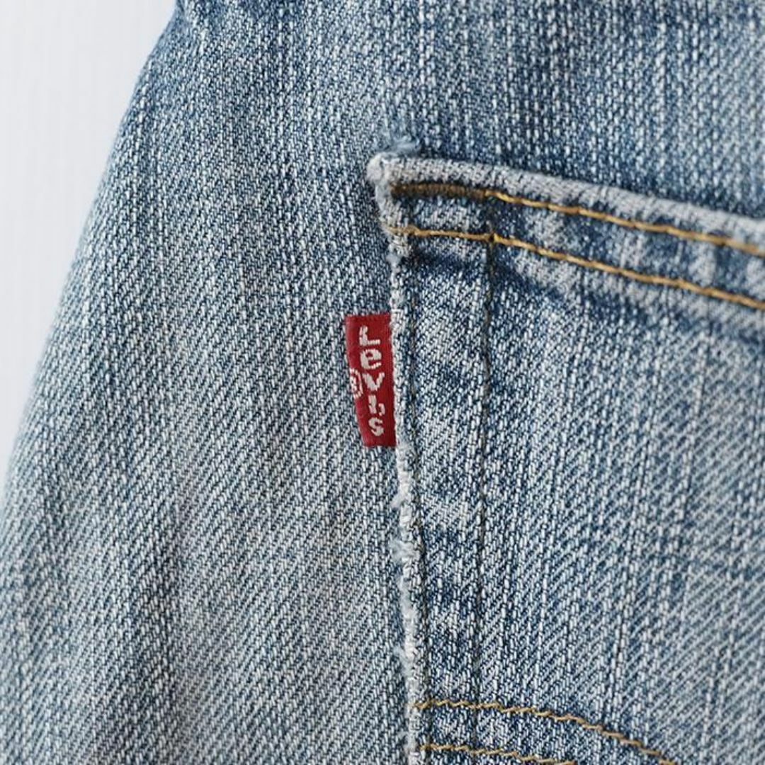 Levi's - リーバイス514 Levis W34 ブルーデニム 青 パンツ ヒゲ Levi's - リーバイス514 Levis W34 ブルーデニム 青 パンツ ヒゲ