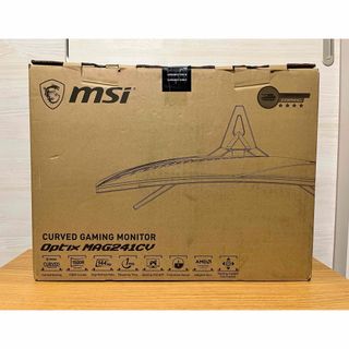 値下げ　美品　MSIOptix MAG241CV ゲーミングモニター　湾曲(ディスプレイ)