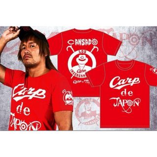 【未着用品】広島東洋カープ×内藤哲也 Carp de JAPON Tシャツ(格闘技/プロレス)