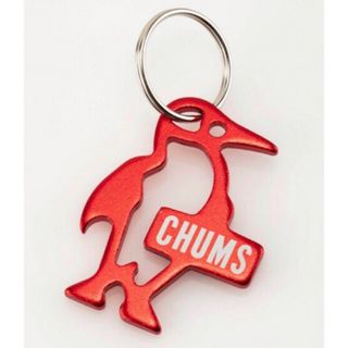 新品　CHUMS Booby チャムス キーホルダー 栓抜き  赤