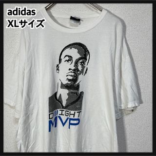 アディダス(adidas)の【アディダス】半袖Tシャツ　ドワイトハワード　バスケ　白T　パフォーマンス44(Tシャツ/カットソー(半袖/袖なし))