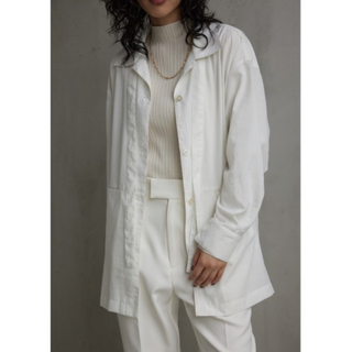 AZUL BY MOUSSY ルーズシャツ　ジャケット　白　ホワイト　美品