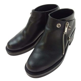 フットザコーチャー(foot the coacher)のfoot the coacher フットザコーチャー ブーツ FTC1934010 RIDERS BOOTS サイドジップ レザー ライダース ブーツ ブラック系 8【中古】(ブーツ)