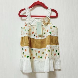 Biquette - 新品 未使用 ビケット   キャミソール　チュニック   110  女の子