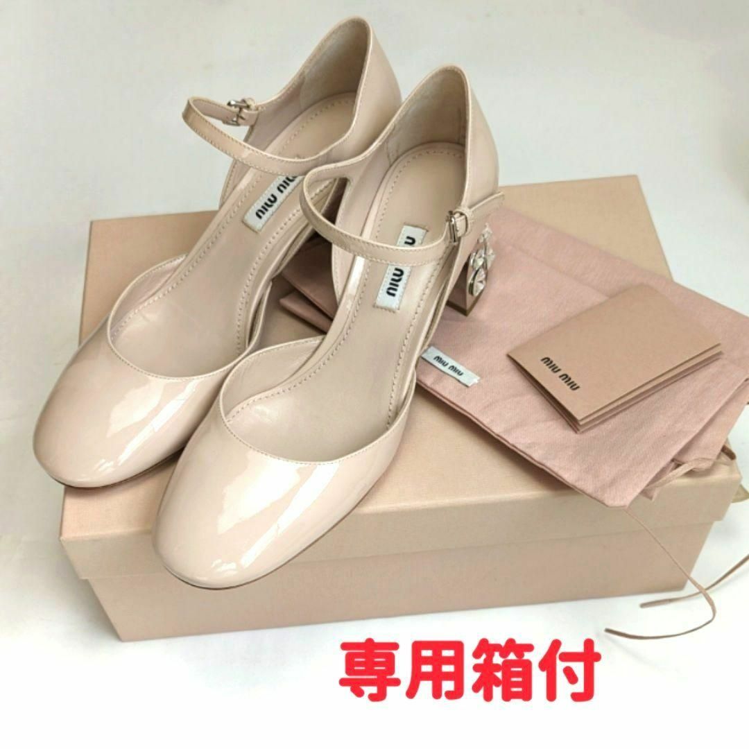 MIU MIU - 未使用さん♥miumiuミュウミュウ ビジューヒール MIU MIU - 未使用さん♥miumiuミュウミュウ ビジューヒール