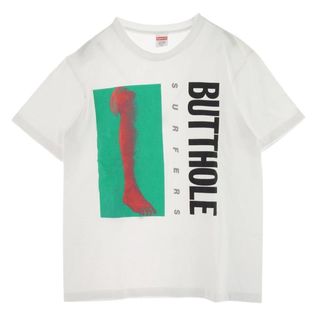 シュプリーム(Supreme)のSupreme シュプリーム Ｔシャツ 21SS Butthole Surfers Leg Tee バットホール サーファーズ アルバム デザイン Tシャツ 半袖 ホワイト系 M【新古品】【未使用】【中古】(シャツ)