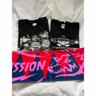 マンウィズアミッション(MAN WITH A MISSION)のMAN WITH A MISSION Tシャツ Sサイズ マンウィズ(Tシャツ(半袖/袖なし))