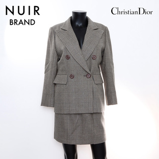 クリスチャンディオール(Christian Dior)のディオール Dior コットン チェック/Size:9 セットアップ(セット/コーデ)
