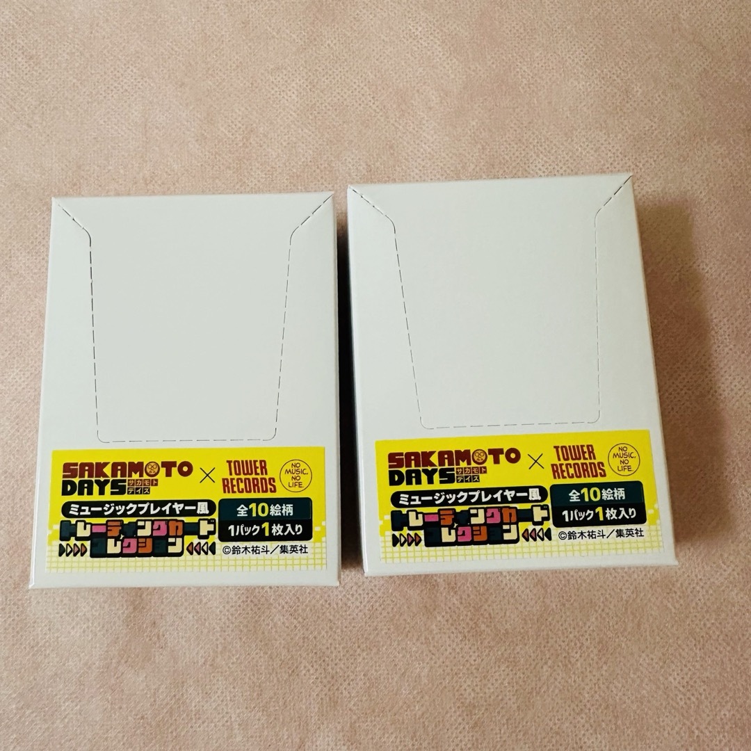 サカモトデイズ SAKAMOTO DAYS タワレコ ミュージックプレイヤー エンタメ/ホビーのアニメグッズ(カード)の商品写真