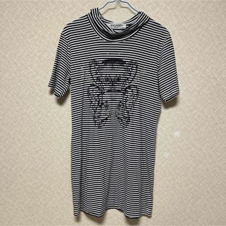 バルマン(BALMAIN)のBALMAIN  ストライプ　カットソー(カットソー(半袖/袖なし))