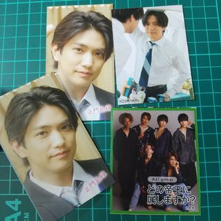 ジャニーズ(Johnny's)の【Aぇ!group 正門良規】 Myojo ポポロ 2024年7月号 厚紙カード(アート/エンタメ/ホビー)