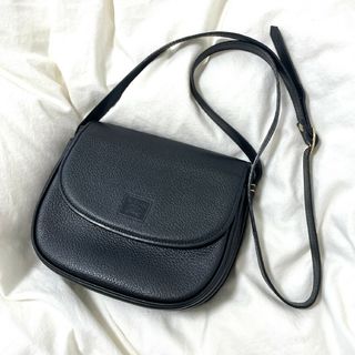 バーバリー(BURBERRY)の美品【Burberrys】本革ショルダーバッグ　希少シャドーホース×ノバチェック(ショルダーバッグ)