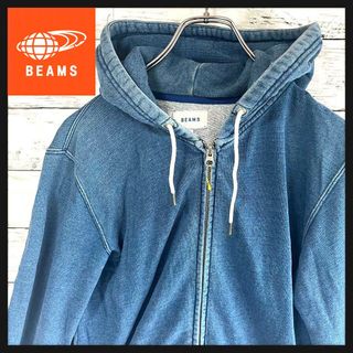 BEAMS - 【人気商品】ビンテージ　デニムパーカー　フルジップ　M  A332