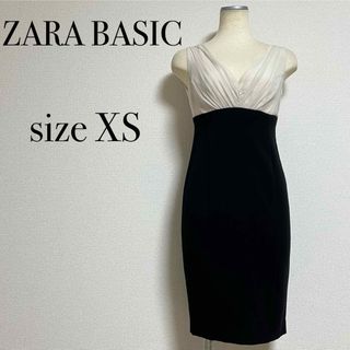 ザラ(ZARA)のZARA BASIC ワンピース ドレスワンピ パーティドレス タイトワンピース(ミディアムドレス)