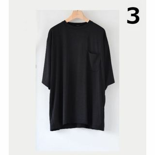 COMOLI - 未使用 COMOLI 24SS サマーウール 半袖 Tシャツ 3