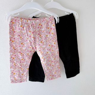 UNIQLO - ７分丈レギンス＊100cm＊２枚セット＊ユニクロ