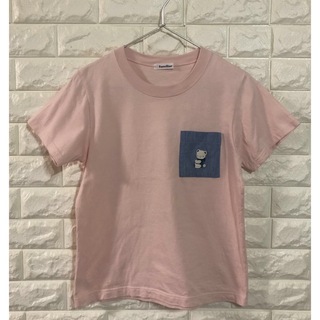 ファミリア(familiar)のファミリア　Tシャツ　ファミちゃん　ピンク　S(Tシャツ(半袖/袖なし))