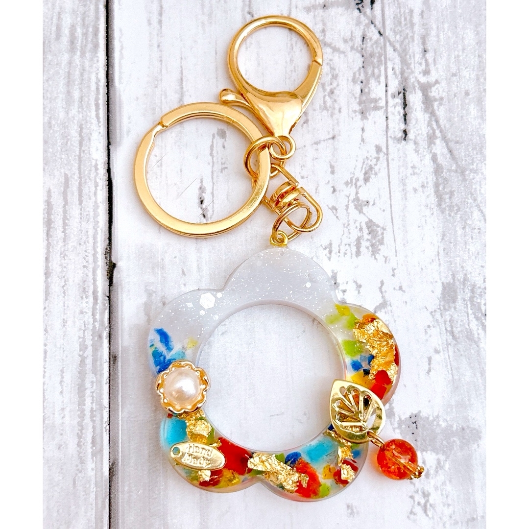 ハンドメイド レジン 琉球ガラス キーホルダー アクセサリー ハンドメイド レジン 琉球ガラス キーホルダー アクセサリー
