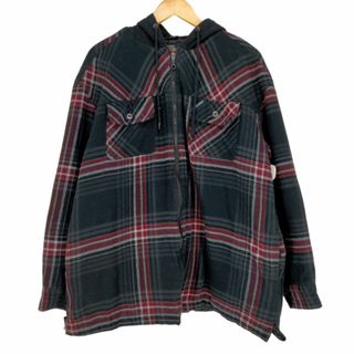 ディッキーズ(Dickies)のDickies(ディッキーズ) 裏地キルティングチェックシャツフーディジャケット(その他)