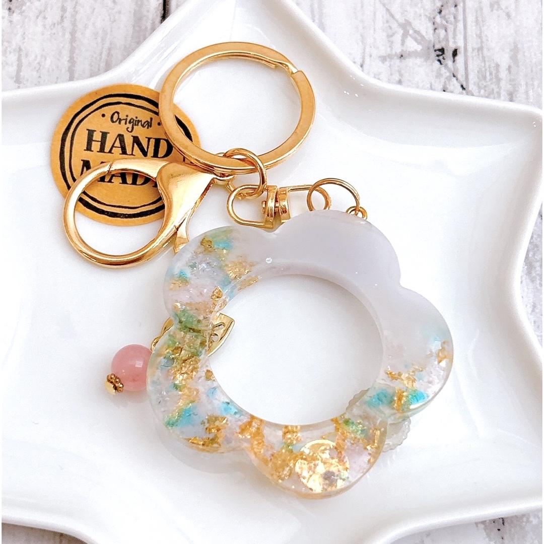 ハンドメイド レジン 琉球ガラス キーホルダー アクセサリー ハンドメイド レジン 琉球ガラス キーホルダー アクセサリー