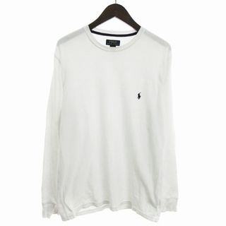 POLO RALPH LAUREN - ポロ ラルフローレン ロンT Tシャツ 長袖 サーマル 白 L ☆AA★