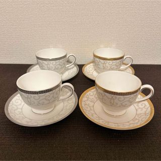 ウェッジウッド(WEDGWOOD)のウェッジウッド　セレスティアル　ゴールド　プラチナ　リー　カップ&ソーサー(グラス/カップ)