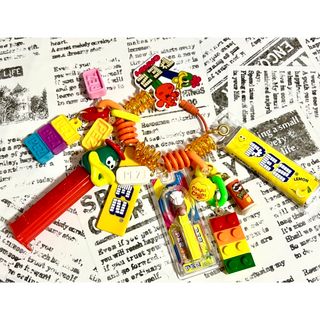 じゃらじゃらキーホルダー　ＰＥＺ　キーホルダー