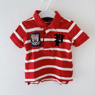 ポロラルフローレン(POLO RALPH LAUREN)のワッペン付きポロシャツ＊80cm＊ポロラルフローレン(Tシャツ/カットソー)